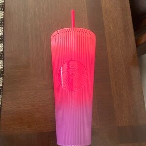 Starbucks Radiant Pink and Purple Tumbler
